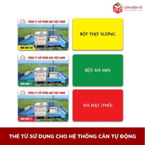 Thẻ từ cân tự động